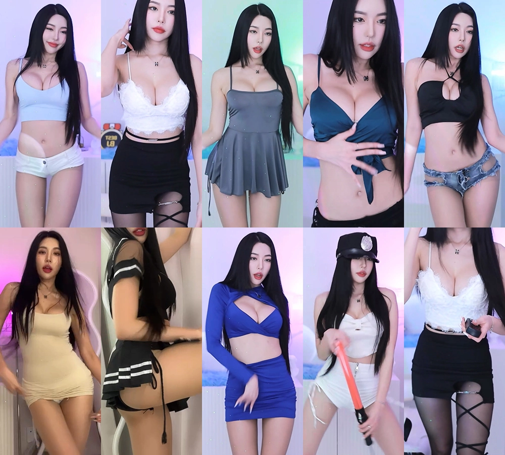 Sooplive直播(原AfreecaTV)韩国BJ圆圆的23年3月精选热舞[38V/5.56G]